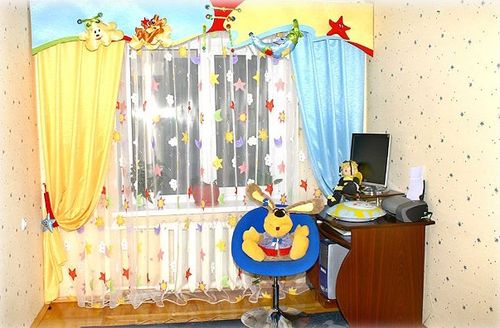 Красивые шторы для детской комнаты