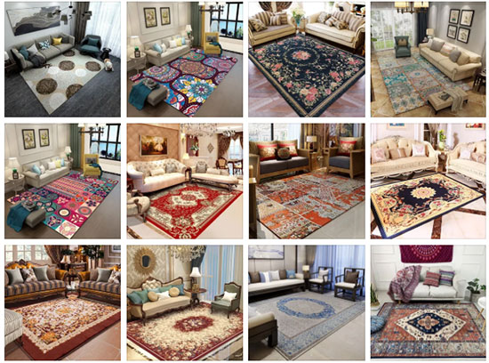 В каком стиле выбрать ковёр для дома